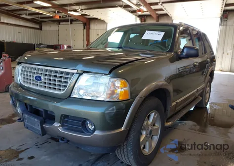 2003 Ford Explorer Eddie Bauer from USA, damaged, VIN 1FMZU74W33ZA74950